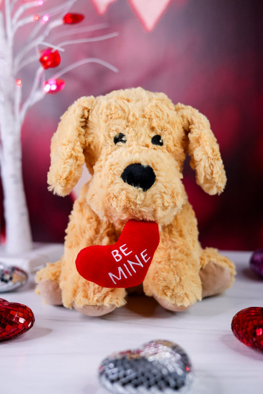 Be Mine Golden Dog Warmie - Whiskey Skies - WARMIES