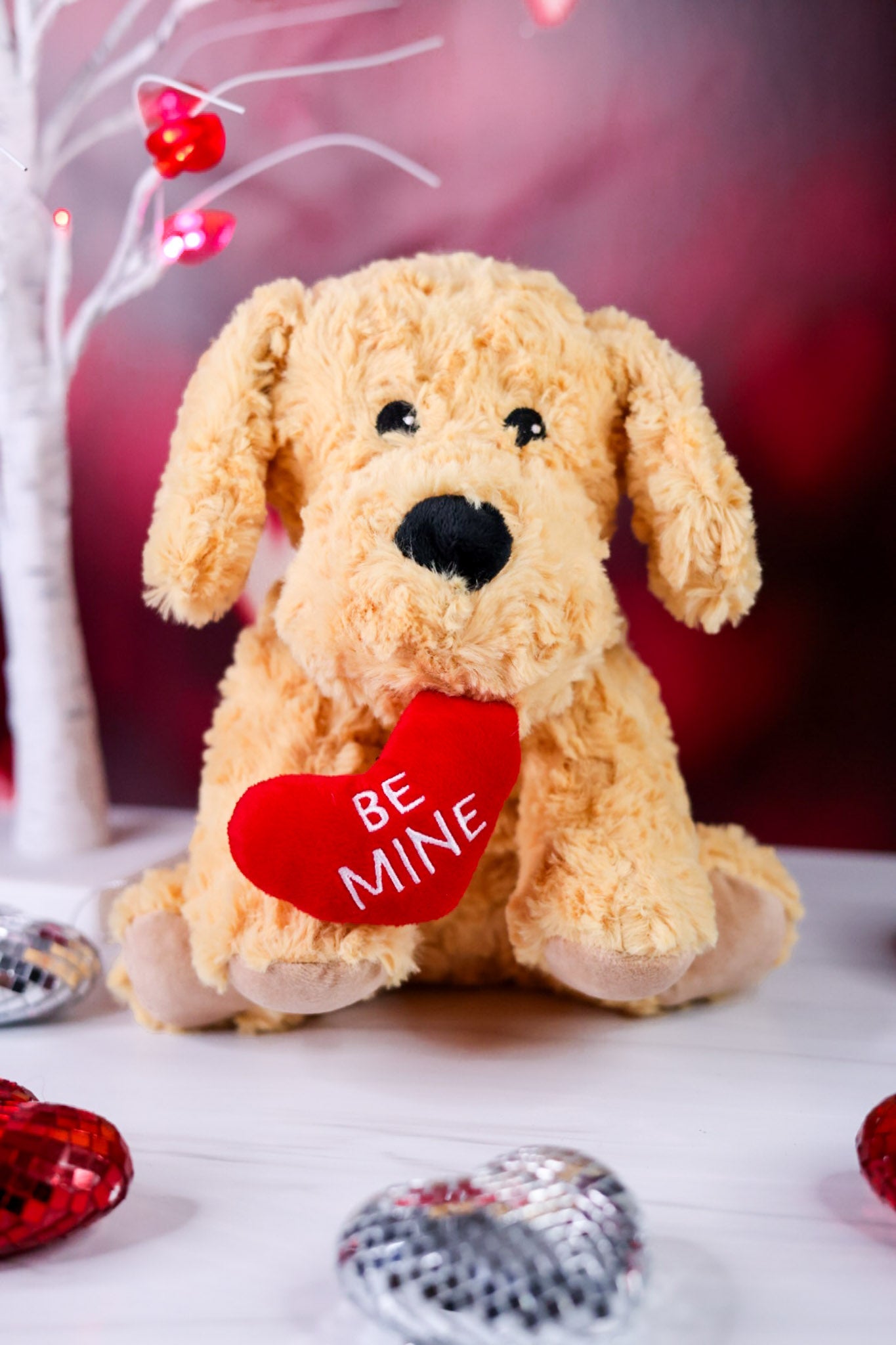 Be Mine Golden Dog Warmie - Whiskey Skies - WARMIES