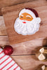 Beaded Smiling Santa Claus Coaster (2 Styles) - Whiskey Skies - 180 DEGREES