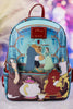 Beauty and the Beast Fireplace Scene Mini Backpack - Whiskey Skies - LOUNGEFLY