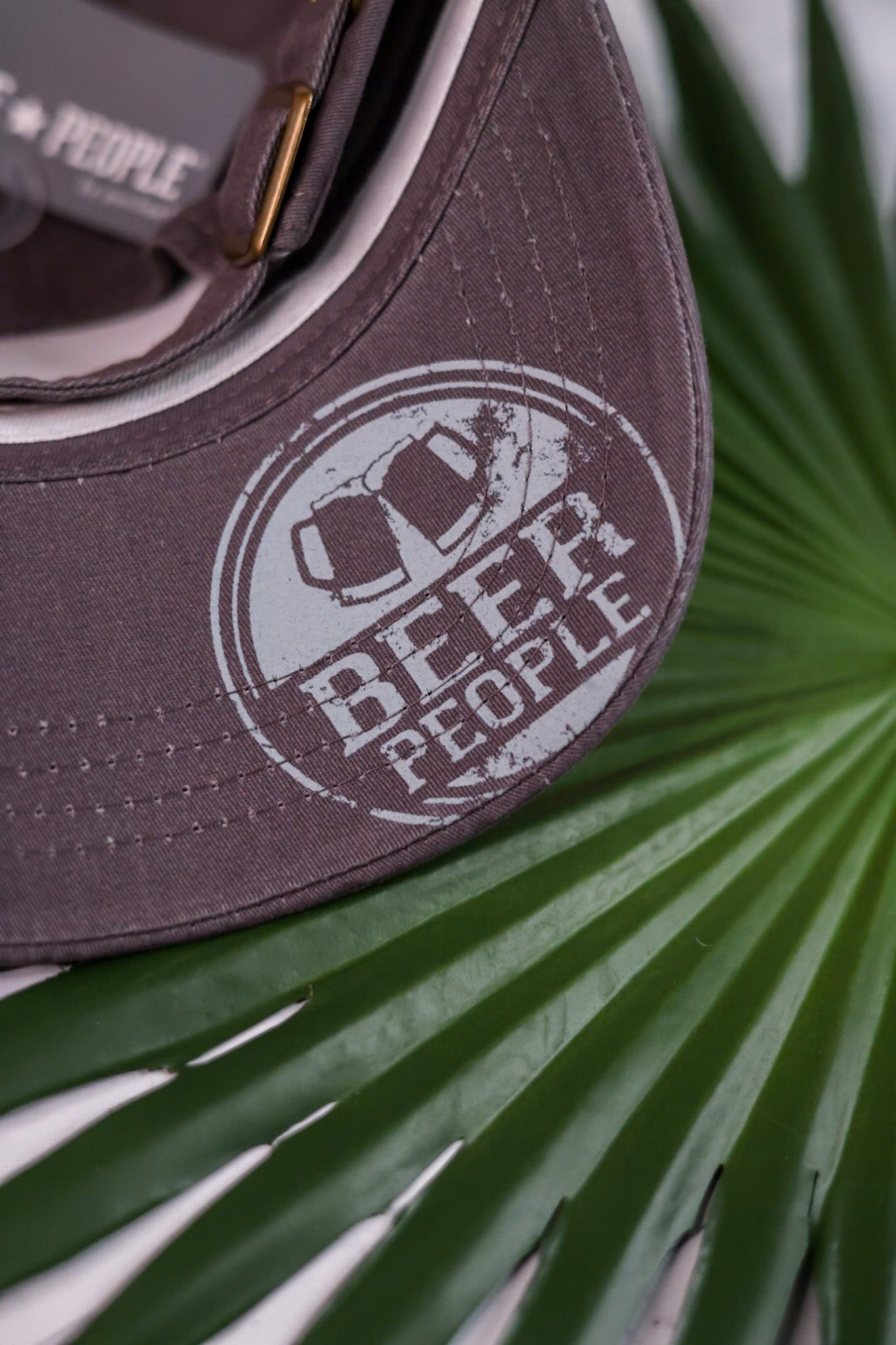 "Beer People" Dark Gray Adjustable Hat - Whiskey Skies - PAVILION