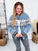 Bermuda Rush Bomber Jacket - Whiskey Skies - STERLING KREEK