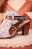 Beth Jane Boot In White And Black Hide - Whiskey Skies - KHEMCHAND HANDICRAFT