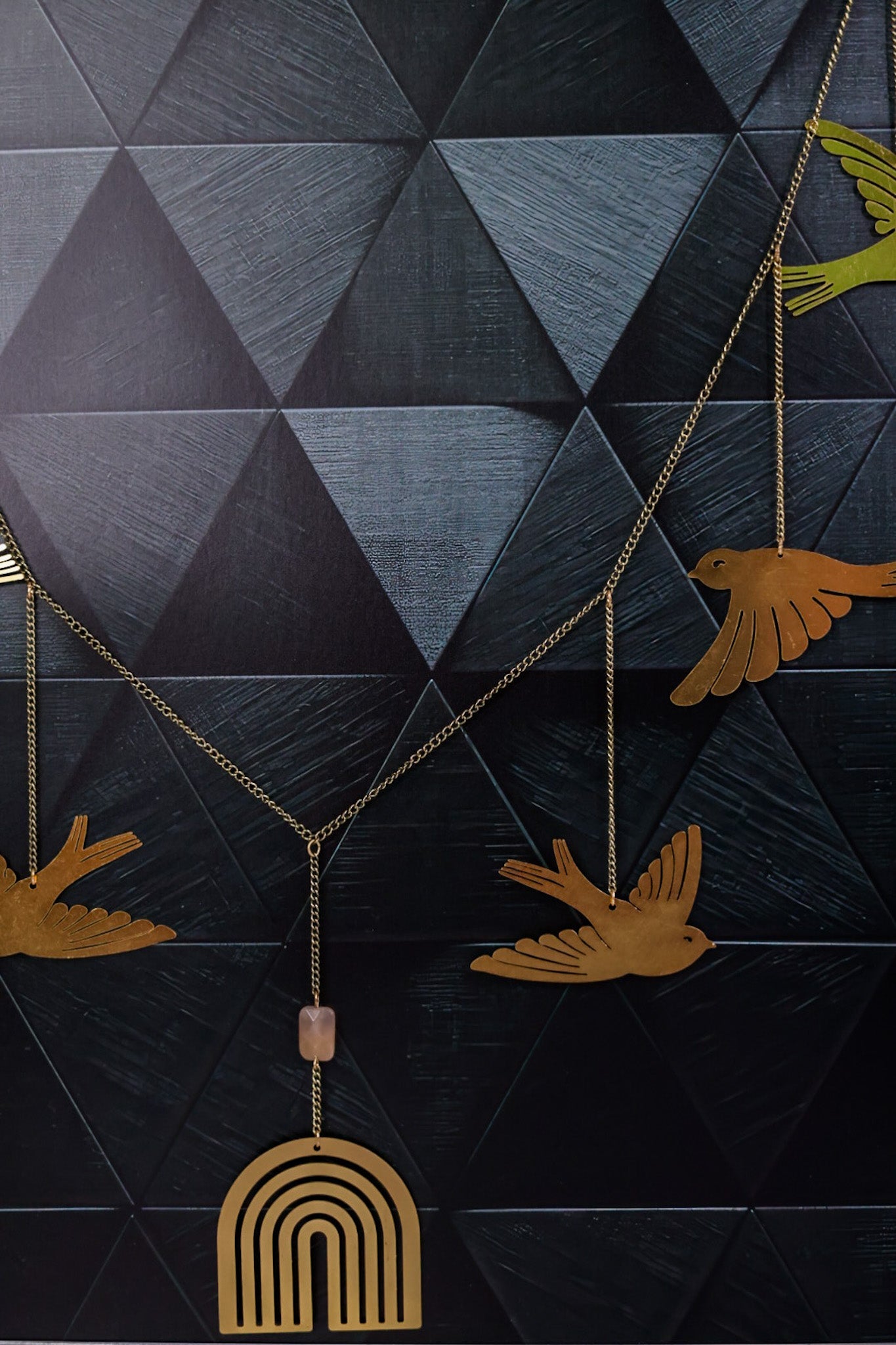 Bird Hanging Garland - Whiskey Skies - SCOUT CURATED WEARS