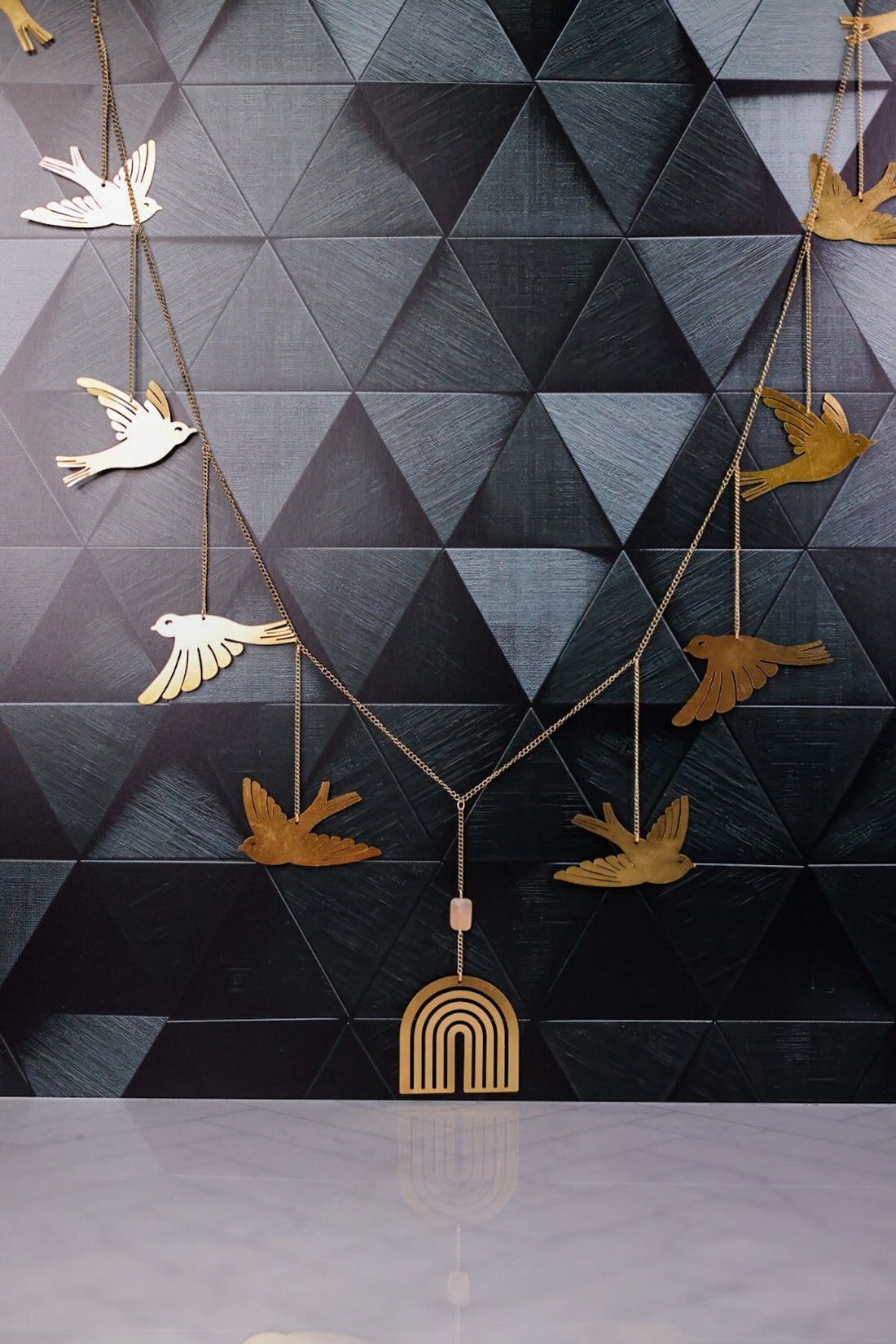 Bird Hanging Garland - Whiskey Skies - SCOUT CURATED WEARS