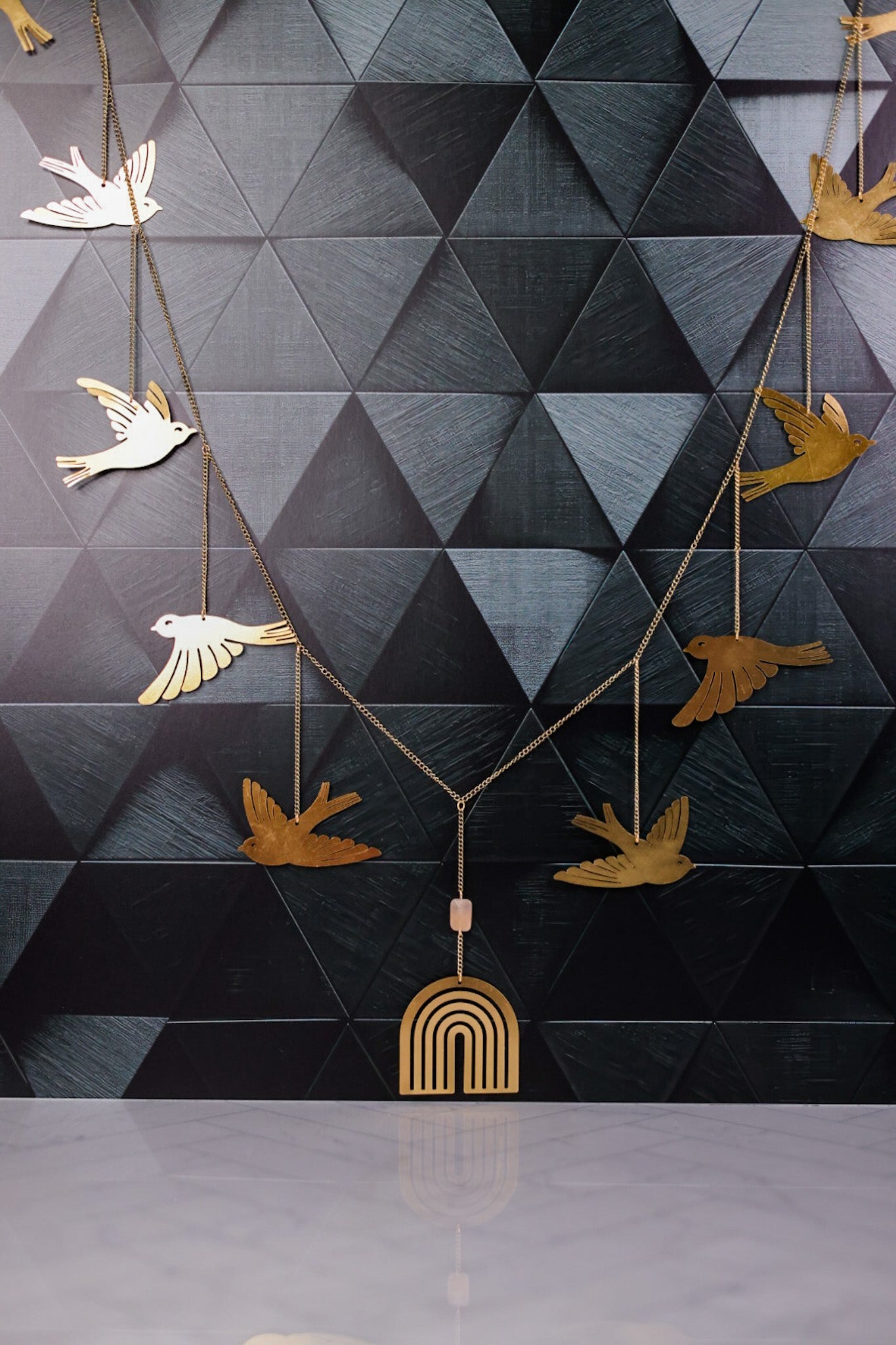 Bird Hanging Garland - Whiskey Skies - SCOUT CURATED WEARS