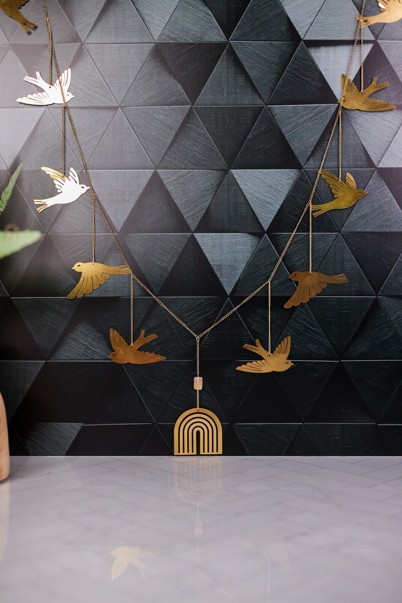 Bird Hanging Garland - Whiskey Skies - SCOUT CURATED WEARS