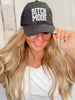 "Bitch Mode" Black Adjustable Hat - Whiskey Skies - PAVILION