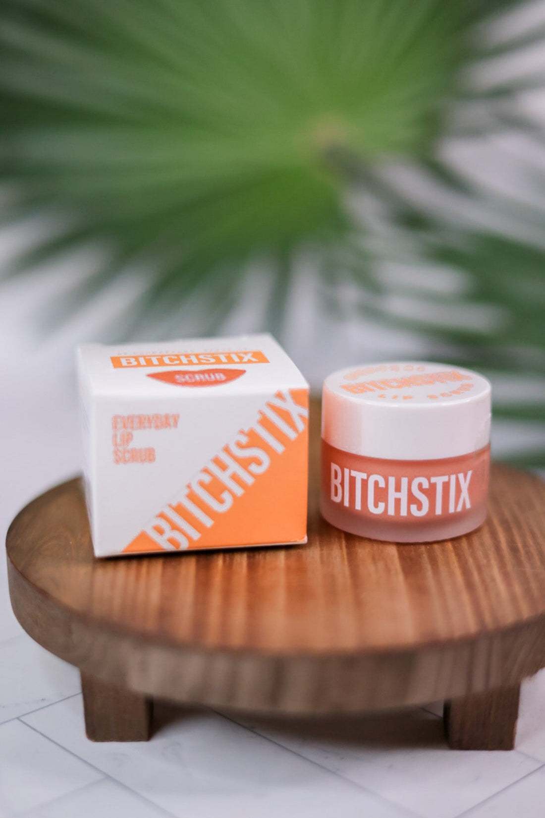 Bitchstix Orange Lip Scrub - Whiskey Skies - BITCHSTIX