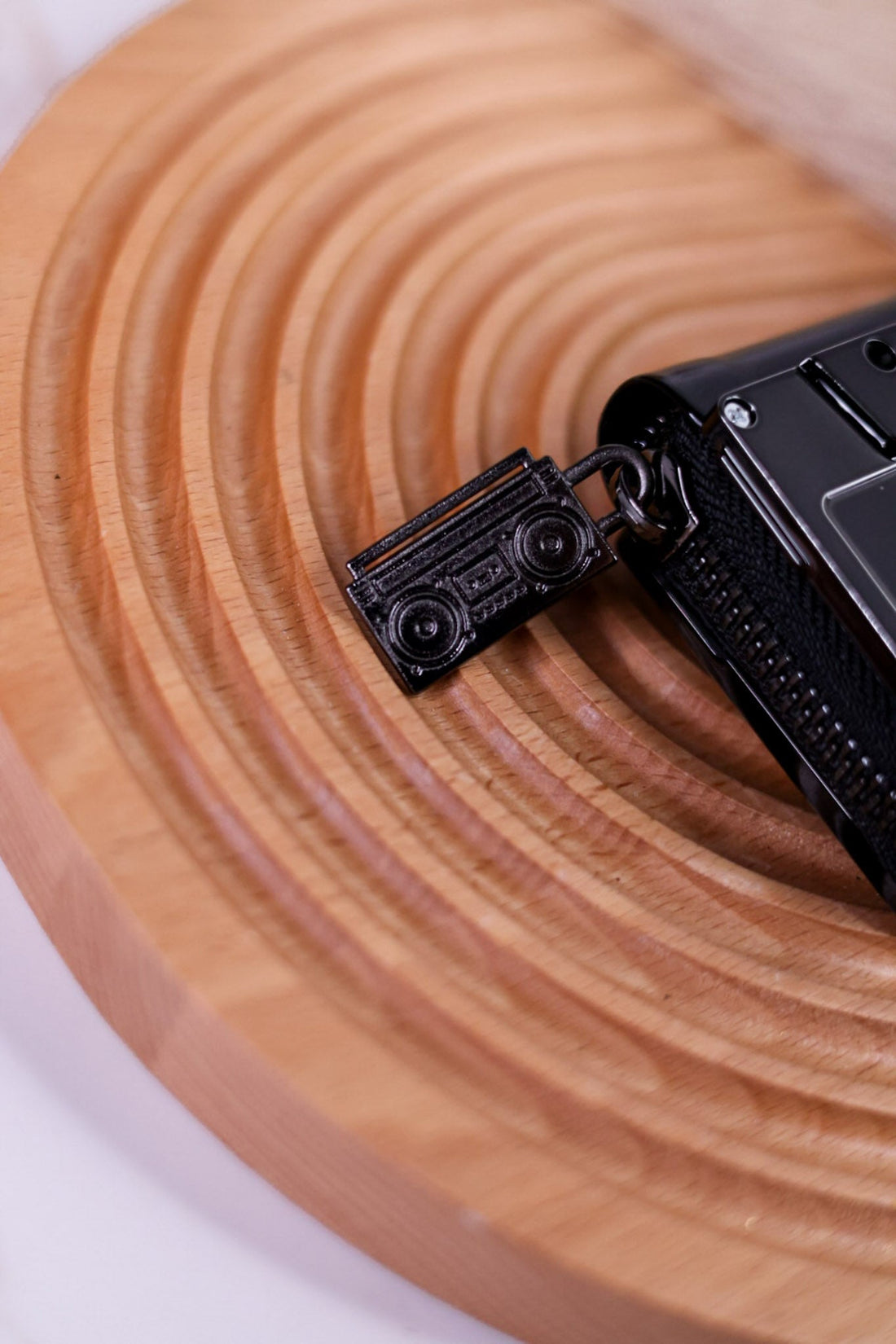 Black Chrome Mixtape Wallet - Whiskey Skies - HIGH FYDELITY INC