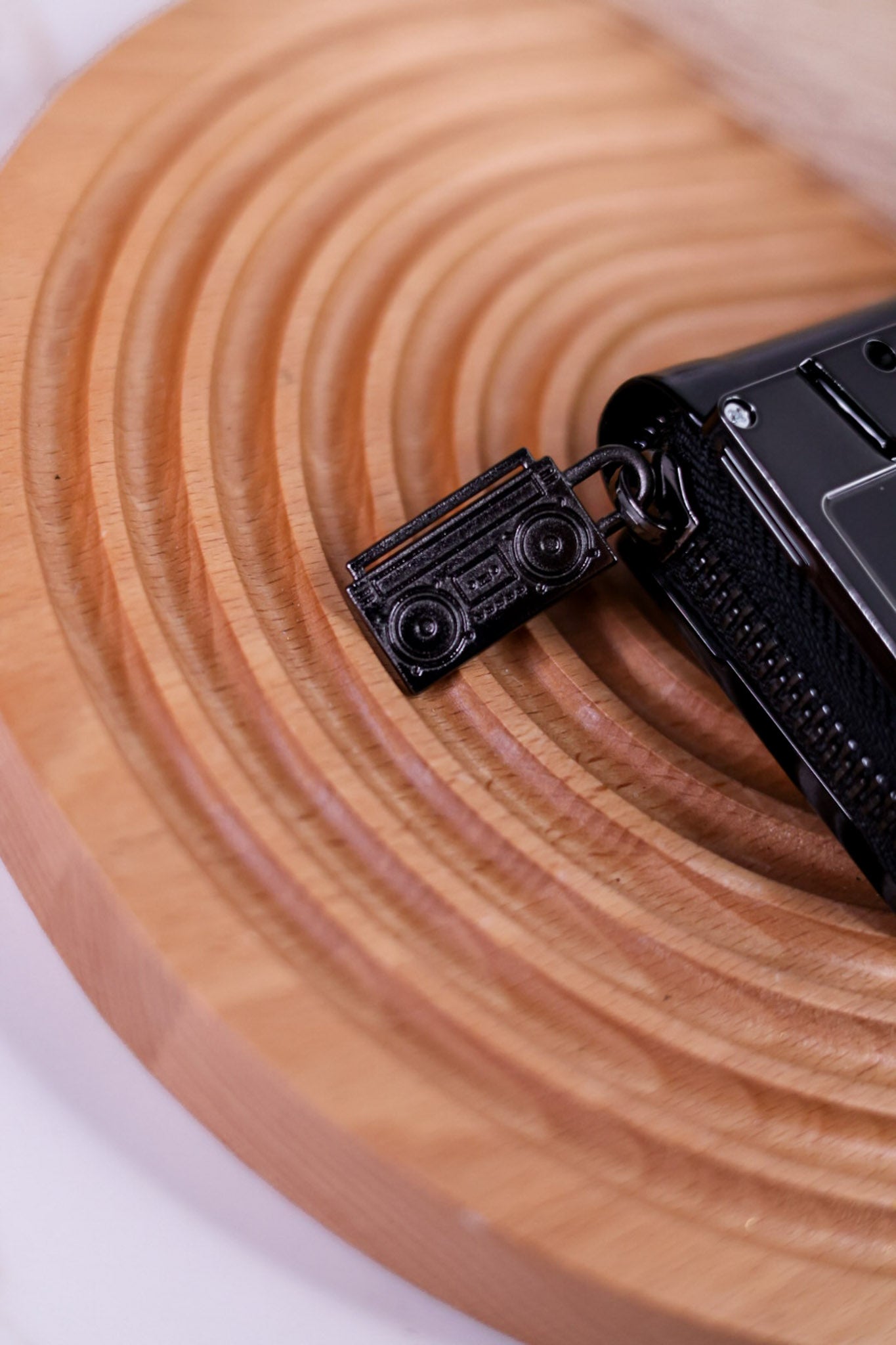 Black Chrome Mixtape Wallet - Whiskey Skies - HIGH FYDELITY INC