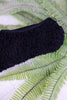 Black Cozy Footsie Socks - Whiskey Skies - CRESCENT SOCK COMPANY