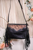 Black Hand Tooled Leather Purse - Whiskey Skies - MYRA BAGS