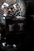 Black Houndstooth Magnetic Straw Covers - Whiskey Skies - BRUMATE