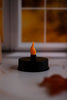 Black LED Flame Tea Light - Whiskey Skies - WT COLLECTION