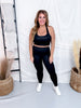 Black Leopard Print High Waist Leggings - Whiskey Skies - CONSTANTLY VARIED GEAR