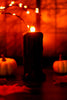 Black "Melting" LED Candle - Whiskey Skies - WT COLLECTION