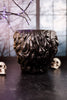 Black Resin Ghost Face Skull Bowl - Whiskey Skies - K&K INTERIORS