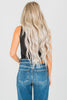 Black Rhinestone Bodysuit - Whiskey Skies - WHITE BIRCH