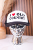 Black & White "I Love Old Country" Trucker Hat - Whiskey Skies - RODEO HIPPIE