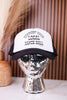 Black & White "Support Your Local Dance Hall" Trucker Hat - Whiskey Skies - RODEO HIPPIE