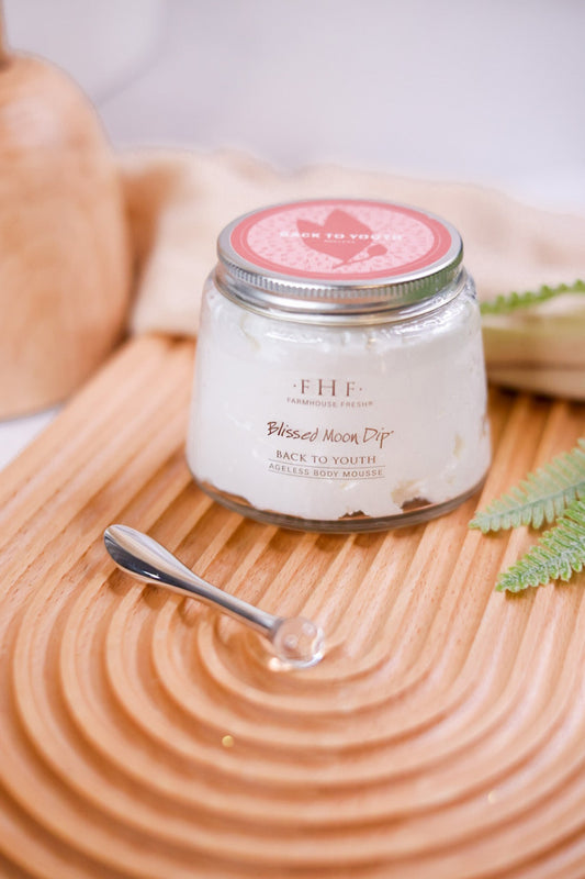 Blissed Moon Dip Back to Youth Body Mousse - Whiskey Skies - FARMHOUSE FRESH