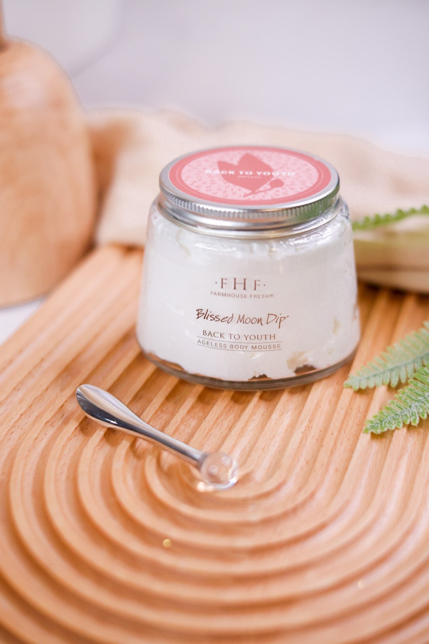 Blissed Moon Dip Back to Youth Body Mousse - Whiskey Skies - FARMHOUSE FRESH
