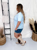 Blue Belle Boots Western Graphic Tee - Whiskey Skies - ALI DEE