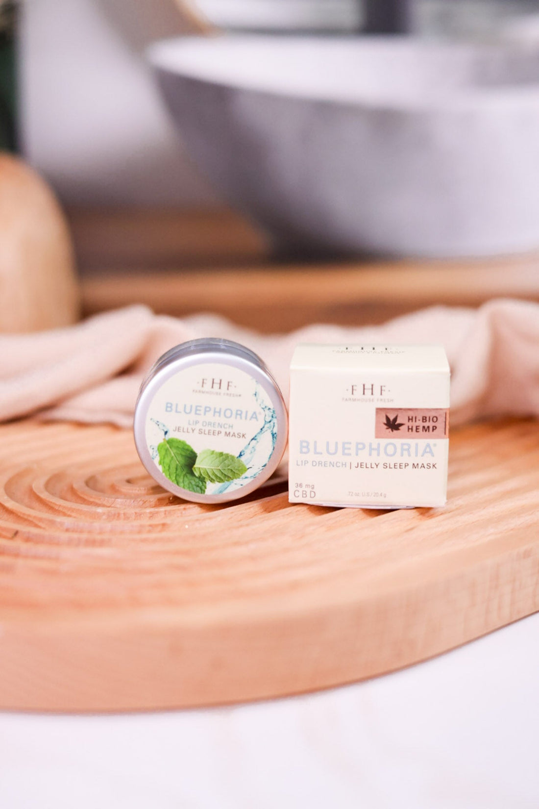 Bluephoria Jelly Sleep Lip Mask - Whiskey Skies - FARMHOUSE FRESH