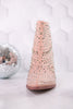 Blush Line Dance Rhinestone Booties - Whiskey Skies - CORKYS FOOTWEAR