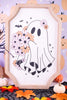 Boho Flower Ghost Wall Sign - Whiskey Skies - HANNA'S HANDIWORKS