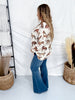 Bonfire Wild Horses Long Sleeve Sweater Knit - Whiskey Skies - SHOW ME YOUR MUMU