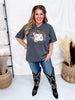 Boo, I Mean MOO Graphic T-Shirt - Whiskey Skies - THE LATTIMORE CLAIM