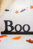 "Boo" Magnetic Word w/ Wood Base - Whiskey Skies - ROEDA STUDIO