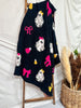 Boo-tiful Girly Ghost Print Blanket - Whiskey Skies - JESS LEA