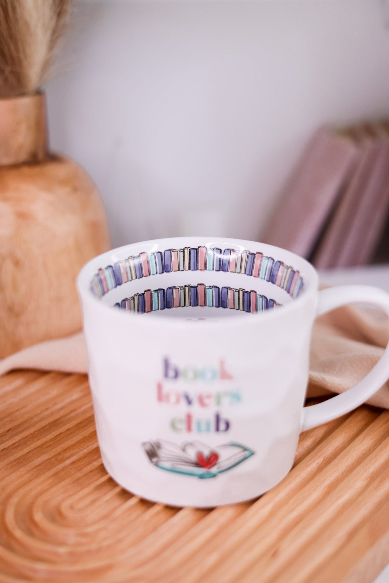 Book Lovers Club 16oz Ceramic Mug - Whiskey Skies - PAVILION