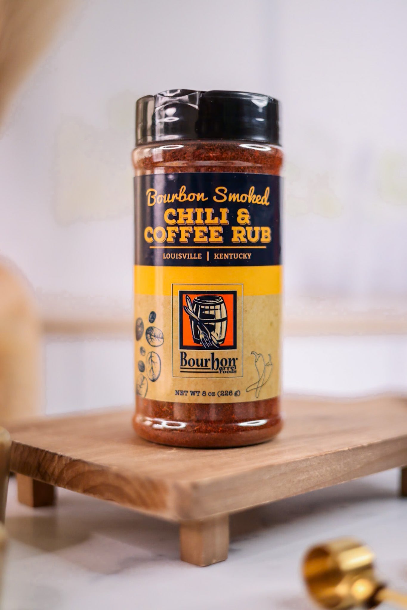 Bourbon Smoked Coffee and Chili Rub - Whiskey Skies - BOURBON BARREL FOODS