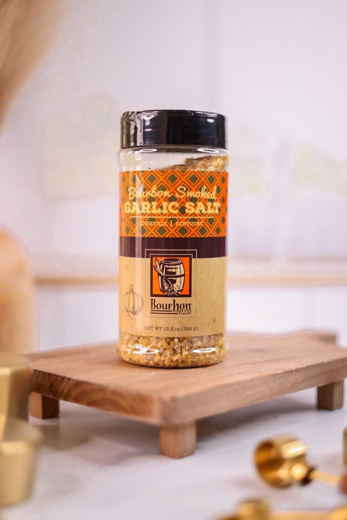 Bourbon Smoked Garlic Sea Salt - Whiskey Skies - BOURBON BARREL FOODS