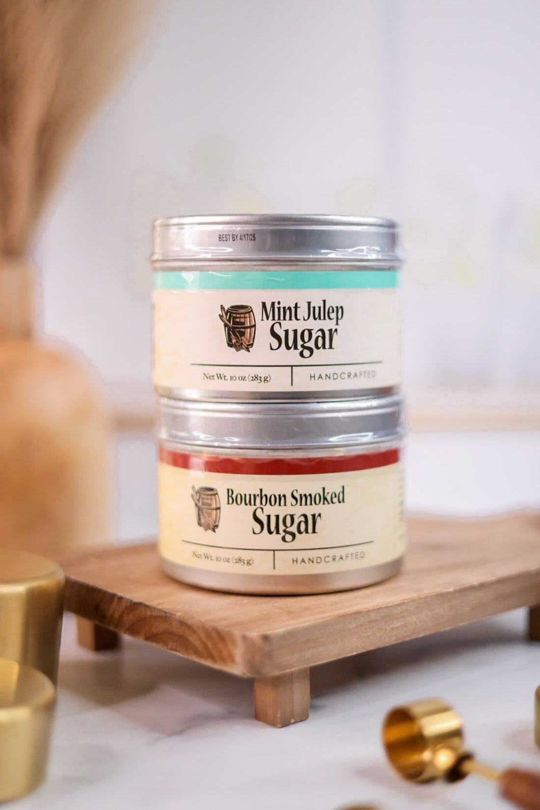 Bourbon Sugar Tins (2 Flavors) - Whiskey Skies - BOURBON BARREL FOODS