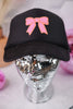 Bow Puff Black Trucker Hat - Whiskey Skies - Southern Bliss Company