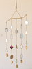 Brass Suncatcher with Geometric Mirrors - Whiskey Skies - KALALOU
