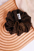 Brown Glitter Midi Scrunchie - Whiskey Skies - KAXI