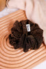 Brown Glitter Midi Scrunchie - Whiskey Skies - KAXI