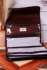 Brown Hair - On Foldable Makeup/Jewelry Bag - Whiskey Skies - BOHO RANCH SHOP
