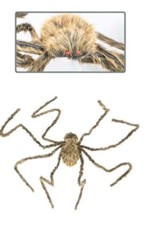 Brown Halloween Giant Spider - Whiskey Skies - HANNA'S HANDIWORKS