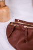 Brown Nova Studded Sling Bag - Whiskey Skies - JEN & CO