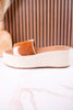 Brown & White Mesa Mane Hairon Leather Sandals - Whiskey Skies - MYRA BAGS
