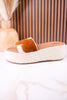 Brown & White Mesa Mane Hairon Leather Sandals - Whiskey Skies - MYRA BAGS