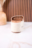 Brown & White Mesa Mane Hairon Leather Sandals - Whiskey Skies - MYRA BAGS