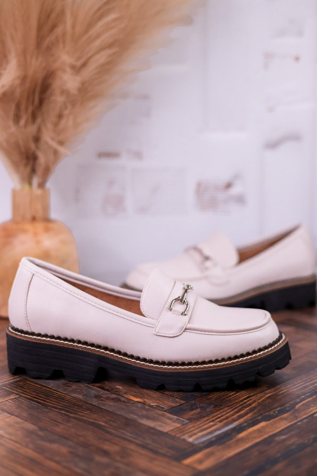 Brownie Points Ivory Loafers - Whiskey Skies - CORKYS FOOTWEAR